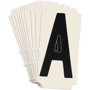 Brady 6450 Condensed Gothic Numbers and Letter Labels