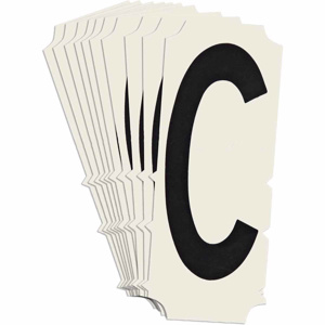 Brady 6450 Condensed Gothic Numbers and Letter Labels