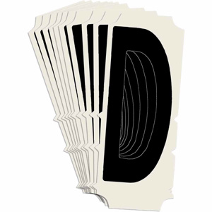 Brady 6450 Condensed Gothic Numbers and Letter Labels