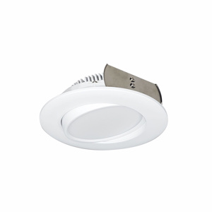 Nora Lighting AC Onyx Recessed Can Lights 120 V 11 W 4 in 2700/3000/3500/4000/5000 K White Dimmable 800 lm