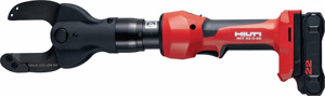 Hilti NCT AL / CU Cable Cutter Kits Aluminum: 1000 kcmil, Copper: 1000 kcmil Battery