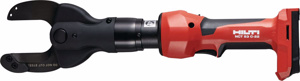 Hilti NCT AL / CU Cable Cutters Aluminum: 1000 kcmil, Copper: 1000 kcmil Battery