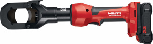 Hilti NCT ACSR and Guy Wire Cutter Kits ACSR: 45 mm, Guy Wire: 1/2 in (EHS) 5/8 in (HS) Battery