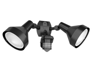 RAB Lighting Stealth® Twin-head Floodlights with Motion Sensor