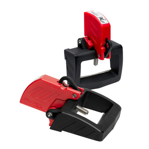 Master Lock Circuit <em class="search-results-highlight">Breaker</em> Lockouts Black/Red Nylon, Stainless Steel, Thermoplastic