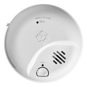Residio BRK Interconnected Combination Carbon Monoxide/Smoke Alarms Hardwire with Battery Backup (1) 9 V Battery 85 dB at 10 feet Electrochemical/Ionization 120 V