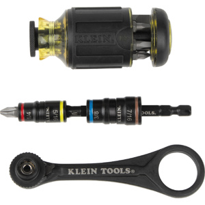 Klein Tools Flip Socket Mini Rachet Multi Bit Driver Sets
