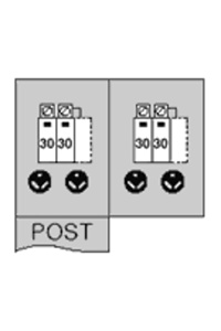 ABB Midwest Electric Unmetered RV Earth Burial Pedestals