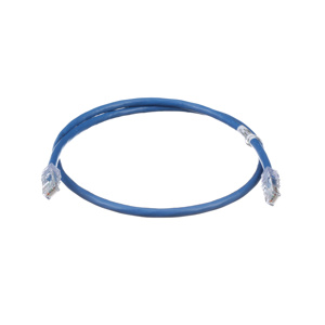 Panduit Cat6a Riser Patch Cords UTP (Unshielded Twisted Pair) RJ45, Booted 25 ft 24/4PR Gray