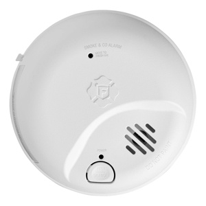 Resideo BRK® Interconnected Combination Carbon Monoxide / Smoke Alarms Hardwire with Battery Backup (1) 9 V Battery 85 dB at 10 feet Electrochemical/Ionization 120 V