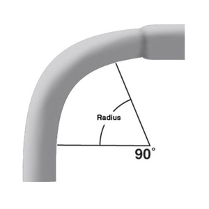 Generic Brand 90 Degree Bell End Sweep <em class="search-results-highlight">Elbows</em> 4 in PVC Sch 80 24 in Socket