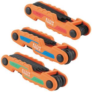 Klein Tools Compact Folding Hex Key Sets