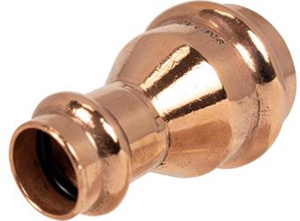 Apollo Valves Copper Reducing Couplings 1-1/2 x 1 in Press Both Ends