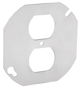 Southwire Octagon Box Industrial Covers Duplex Receptacle Flat
