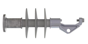 Maclean Power Line Post Insulators ANSI 51-33 46 kV 5 Shed Aluminum Gain