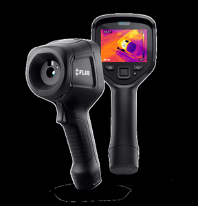 FLIR Ex Pro-Series Ignite™ Cloud Infrared Cameras Less than 0.06 deg C/ Less than 60 mK at 30 deg C LCD Cordless