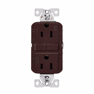 Eaton Wiring Devices TWRSGF15 Series Duplex GFCIs Eaton Wiring Devices TWRSGF15 Series Duplex GFCIs