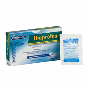 Physicians Care Non-aspirin Pain Relievers Ibuprofen 200 mg 2 per Packet, 6 Packets per Box Coated