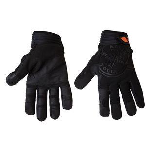 Klein Tools Journeyman™ Wire Pulling Gloves Large Black