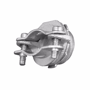Appleton Emerson KC Series Flexible Squeeze Connectors 1/2 in Straight Clamp-on