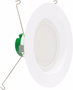 Westgate MFG RDL Recessed Can Lights 120 V 14 W 6 in 2700/3000/3500/4000/5000 K White Dimmable 1200/1250/1275/1350/1400 lm
