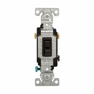 Eaton Wiring Devices 3-Way, SPST Toggle Light Switches