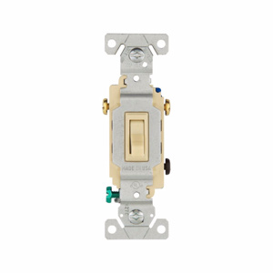 Eaton Wiring Devices 3-Way, SPST Toggle Light Switches