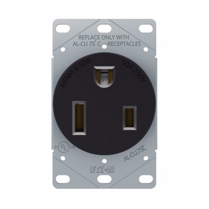 Eaton Wiring Devices Single Receptacles