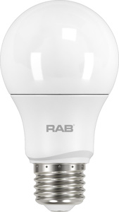 RAB Lighting A19 LED Lamps 15 W Medium (E26) 4000 K Dimmable 80 CRI 1600 lm