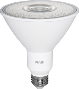 RAB Lighting PAR38 LED Lamps 12 W Medium (E26) 4000 K 40 deg Dimmable 950 lm Flood