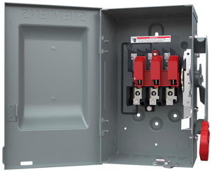 Siemens Heavy Duty Non-fused Disconnects 30 A NEMA 1 600 VAC
