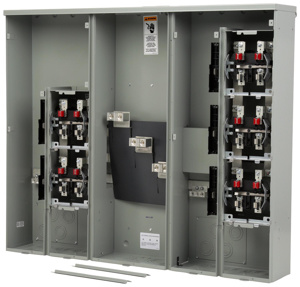 Siemens No Bypass Ringless Meter Sockets 225/600 A 120/240 VAC 5 Position 1 Phase