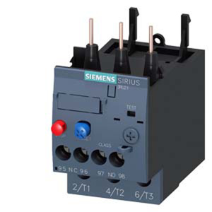 Siemens SIRIUS 3RU2 Thermal Overload Relays 4.5 - 6.3 A 1 NO 1 NC Class 10 Size S0