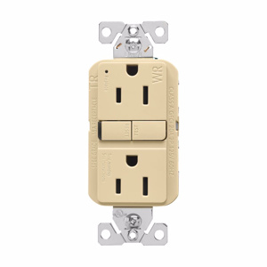 Eaton Wiring Devices TWRSGF15 Series Duplex GFCIs Eaton Wiring Devices TWRSGF15 Series Duplex GFCIs