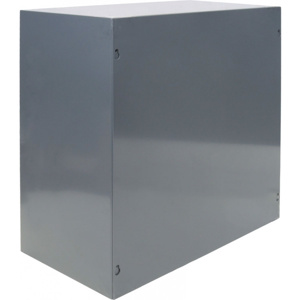Orbit Industries Wall Mount Screw Cover Junction Boxes 24 x 24 x 6 in NEMA 1 Without Knockouts Gray