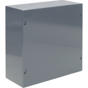 Orbit Industries Wall Mount Screw Cover Junction Boxes 6 x 6 x 6 in NEMA 1 Without Knockouts Gray