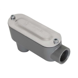 Orbit Industries Type <em class="search-results-highlight">LB</em> Conduit Bodies Aluminum (Copper-free) 2-1/2 in Cover, Gasket Included
