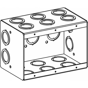 Orbit Industries Masonry Boxes Nongangable 3 Gang 69.3 in³