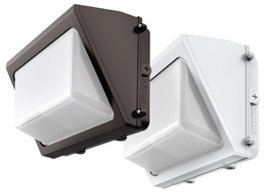 Portor Lighting PT-WPH Wallpacks LED 120 - 277 V 45/60/75 W 6176/8256/9466 lm 4000/4500/5000 K Bronze