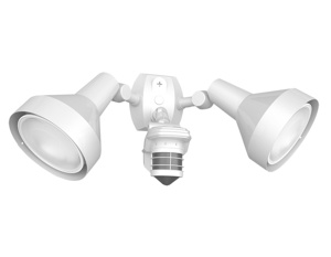 RAB Lighting Stealth® Twin-head Floodlights with Motion Sensor