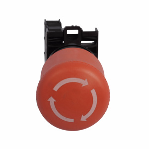 Eaton M22 Turn-to-Release Emergency Stop Operators 22.5 mm NEMA Red