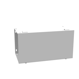 Milbank NEMA 1 Hinge Cover Steel Wireways 6 x 6 x 12 in Without Knockouts