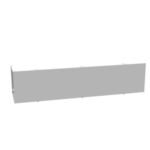 Milbank NEMA 1 Hinge Cover Steel Wireways 8 x 8 x 36 in Without Knockouts
