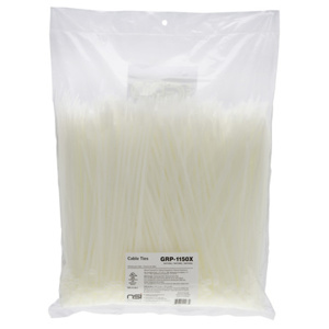NSI Industries Cable Ties Locking 11 in Natural 1000 per Pack