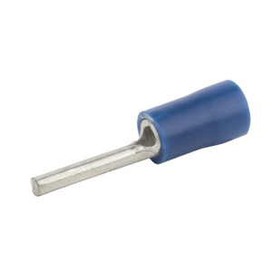 NSI Industries Insulated Pin Terminals 16 - 14 AWG Blue Vinyl