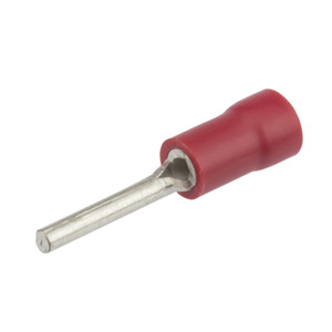 NSI Industries Insulated Pin Terminals 22 - 18 AWG Red Vinyl