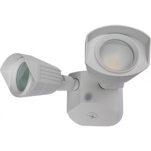Satco Products LED 2-Head Security Lights 20 W LED 1900 lm