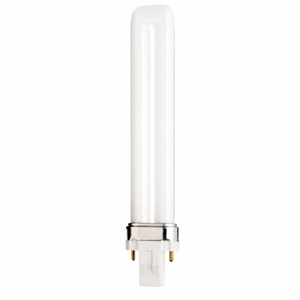 Satco Products Twin Tube (TT) Compact Fluorescent Lamps 13 W Bi-pin (GX23) 2700 K Non-dimmable 82 CRI 800 lm