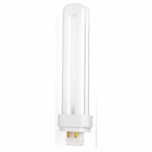Satco Products Double Twin Tube (DTT) Compact Fluorescent Lamps 26 W 4-pin (G24q-3) 3500 K Non-dimmable 82 CRI 1825 lm