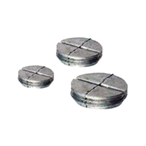 Teddico Screw-in Knockout Plugs 3/4 in Gray